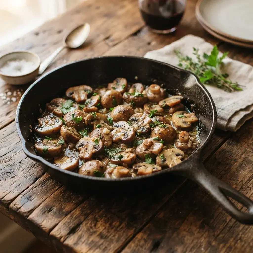 Garlic Butter Mushrooms