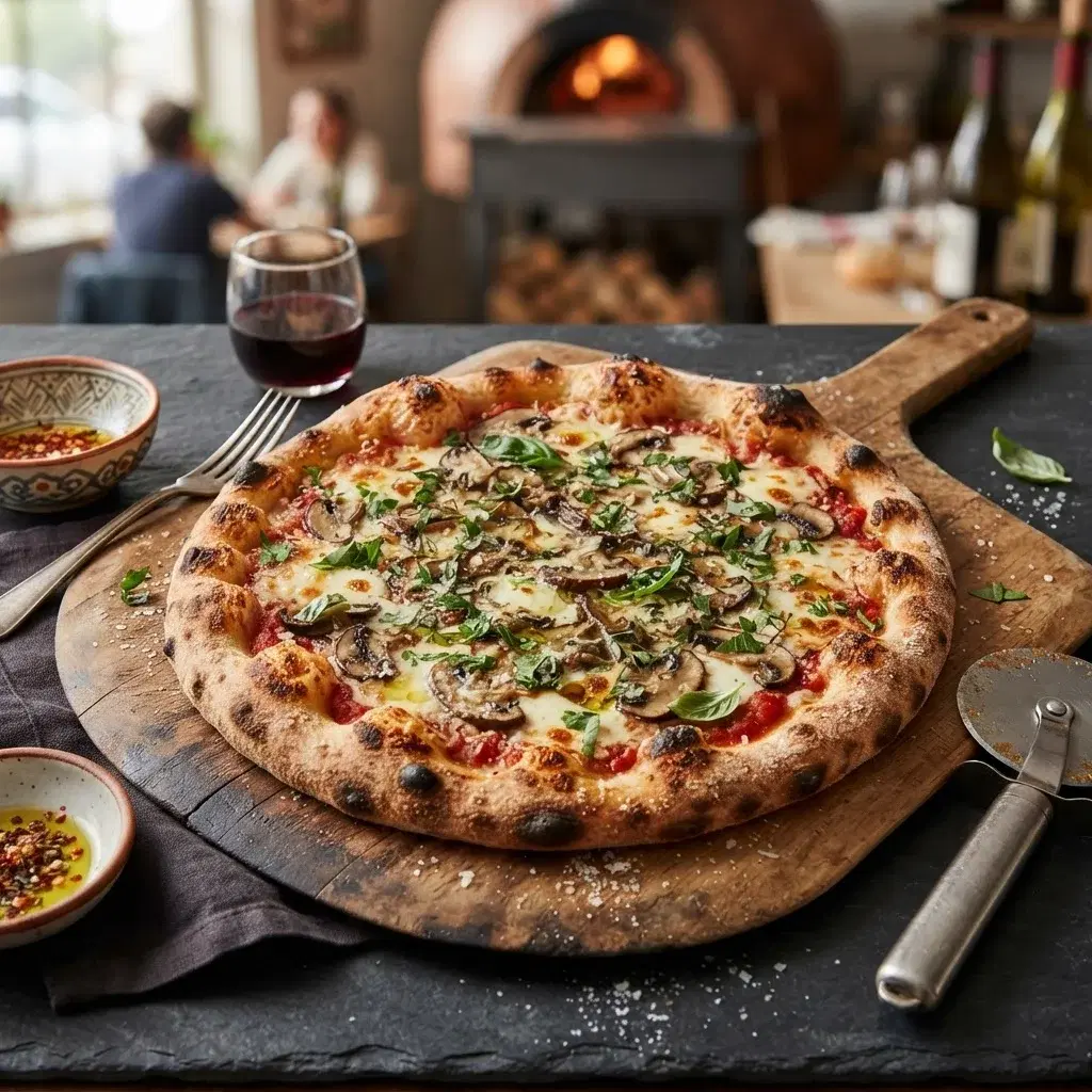 Mushroom Pizza